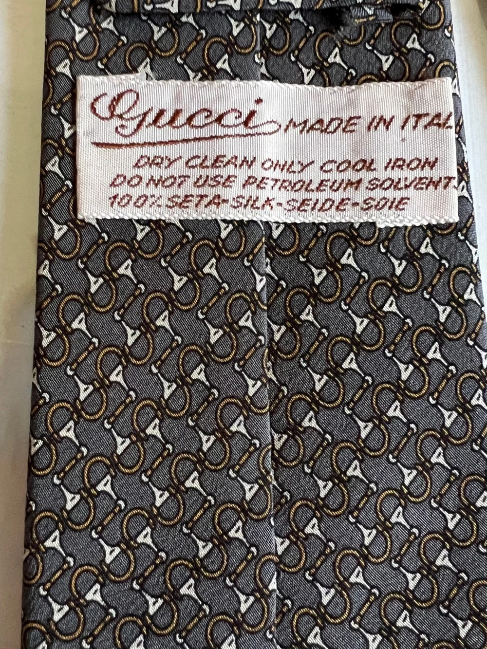 Vintage Gucci Silk Tie